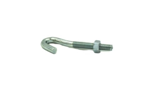 Hindley Hooks Screw With Nut 614 Z.Plated 5/16In Ea