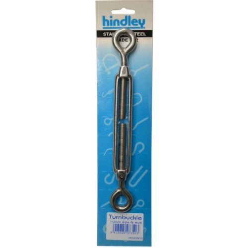 Stainless Body Turnbuckle 10mm Hindley E&E