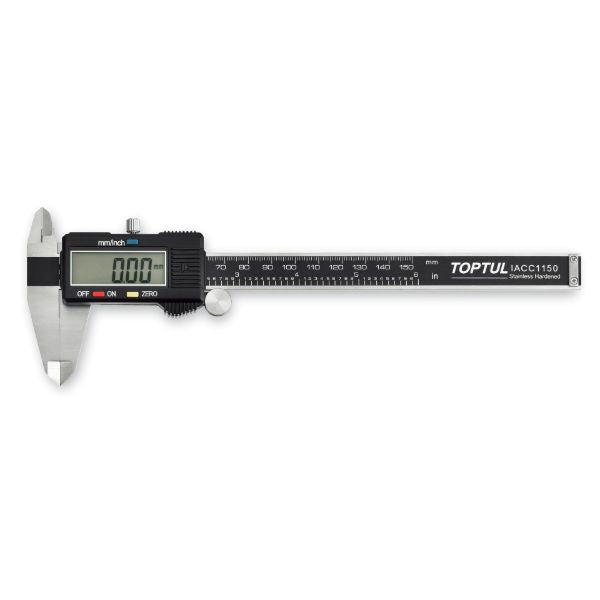 Toptul Vernier Caliper Digital 150mm / 6in