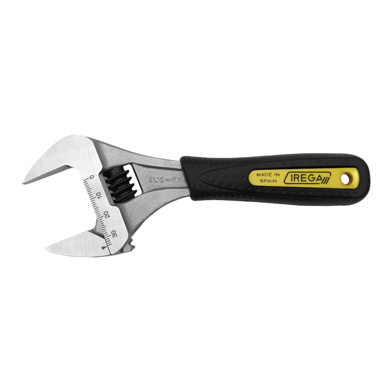 IREGA #SWO92 150mm ADJUSTABLE WRENCH - 34mm CAPACITY