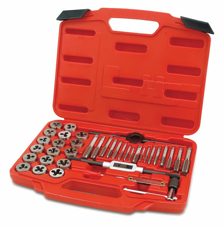 Toptul Tap and Die Set 40pce Stainless steel