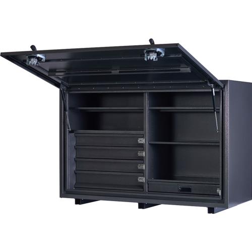 KABoxes 1400 Series 4 Drawer 5 Shelves - Charcoal Grey