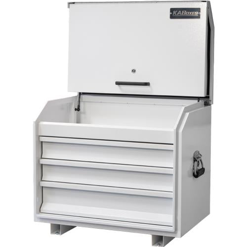KABoxes Road Box 3 Drawer - White