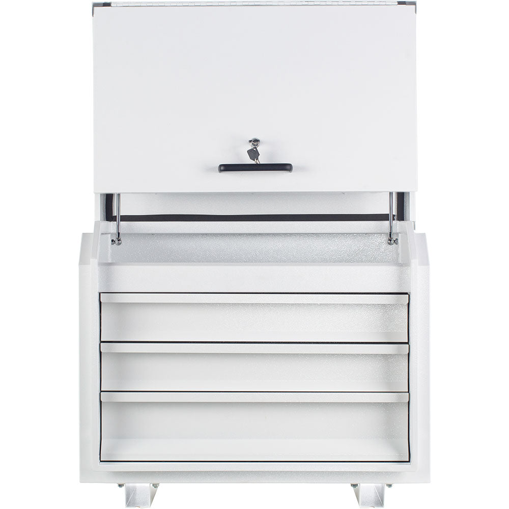 KABoxes Road Box 3 Drawer - White
