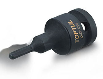 Toptul Impact Socket Hex 1/2"Dr x 4mm