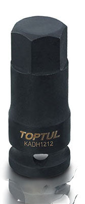 Toptul Impact Socket Hex 1/2"Dr x 17mm