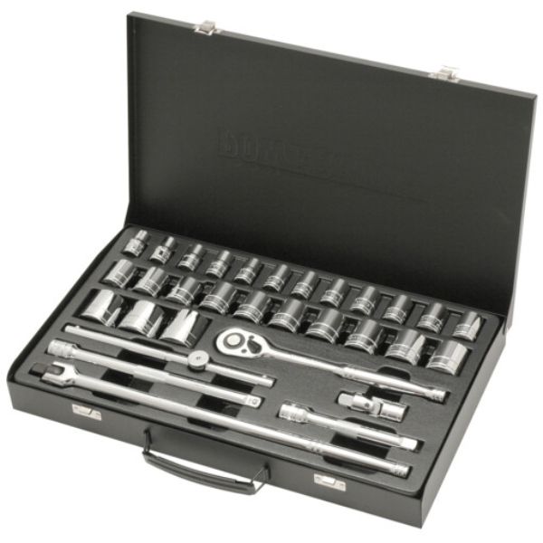 Powerbuilt 1/2in Dr 32Pc Metric Socket Set