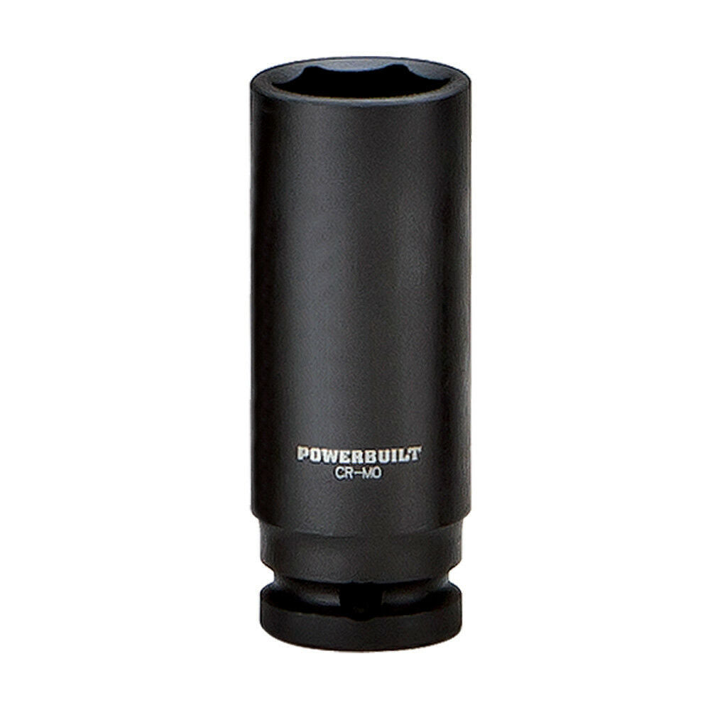 Powerbuilt Deep Impact Socket 1/2in Dr X 33mm