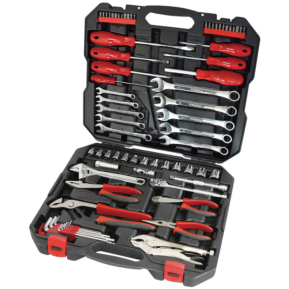 Powerbuilt Metric Tool Set 74Pc 3/8in Drive