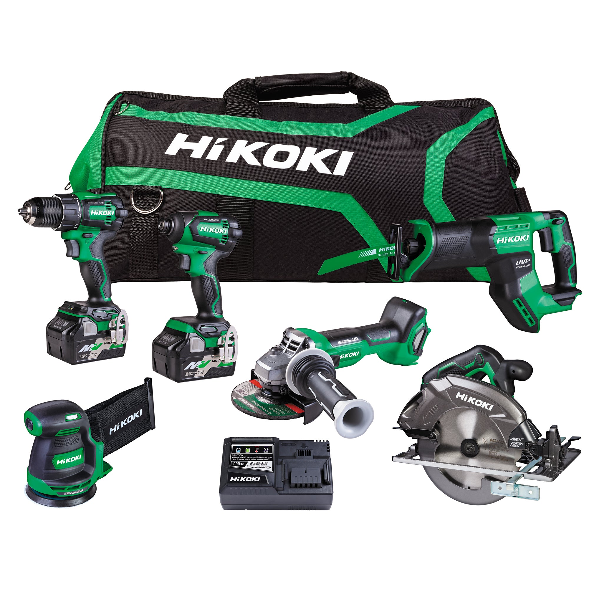 Hikoki 18V/36V 6 Tool Combo Kit