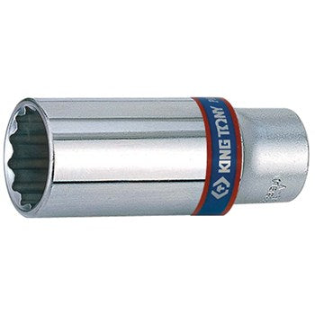 KING TONY 3/8DR-14MM DEEP 12pt SOCKET HANG SELL DISPLAY