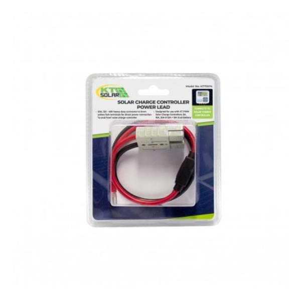 KT 50A HEAVY DUTY CONNECTOR TO 8MM FORK TERMINALS 300MM LENGTH