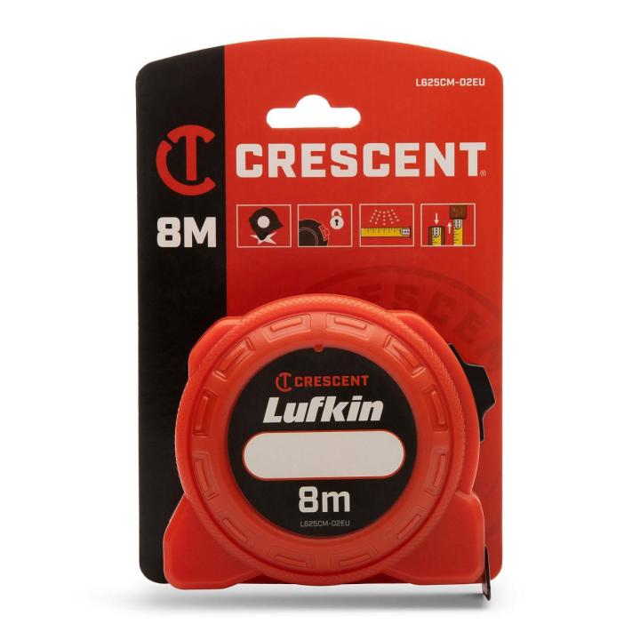 Crescent Lufkin L600 TRADE TAPE METRIC 8M X 25MM