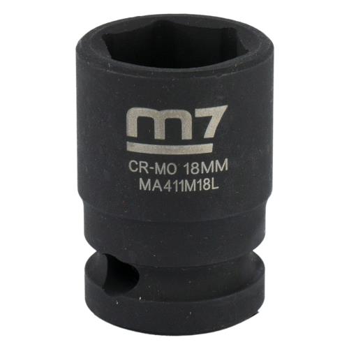 M7 Impact Socket 1/2In Dr. 18mm