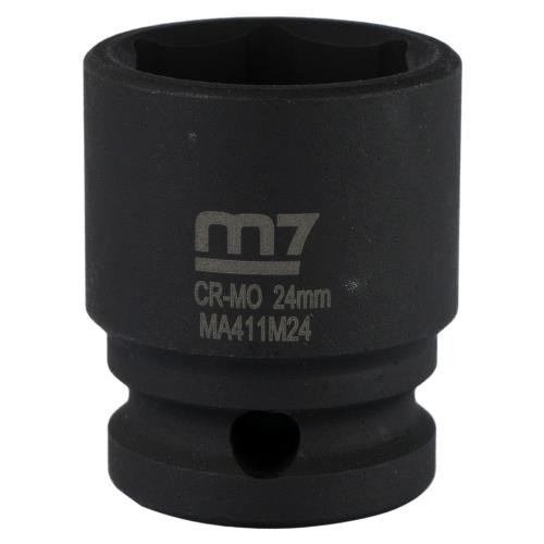 M7 Impact Socket 1/2In Dr. 24mm