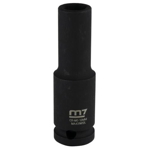 M7 Deep Impact Socket 1/2In Dr. 12mm