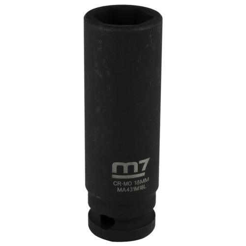 M7 Deep Impact Socket 1/2In Dr. 18mm