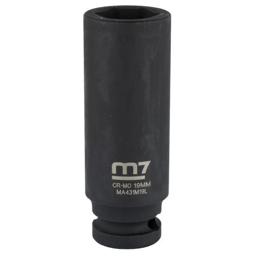 M7 Deep Impact Socket 1/2In Dr. 19mm