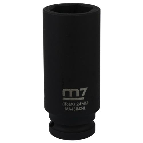 M7 Deep Impact Socket 1/2In Dr. 24mm