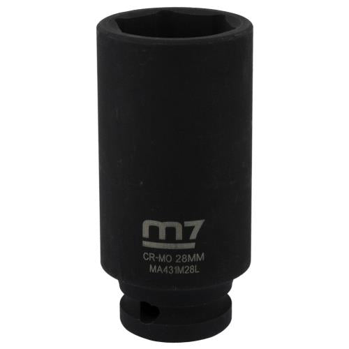 M7 Deep Impact Socket 1/2In Dr. 28mm