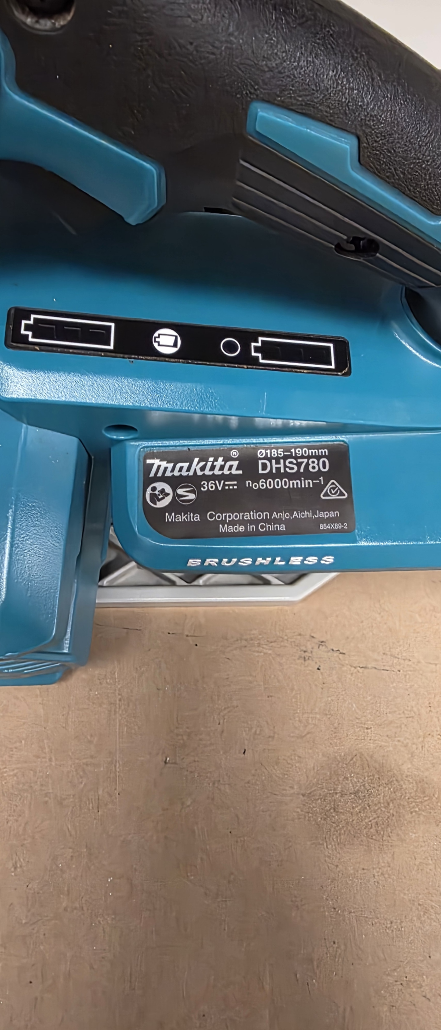 Makita 18Vx2 Lxt Bl Circular Saw185mm Skin Only Ex Demo