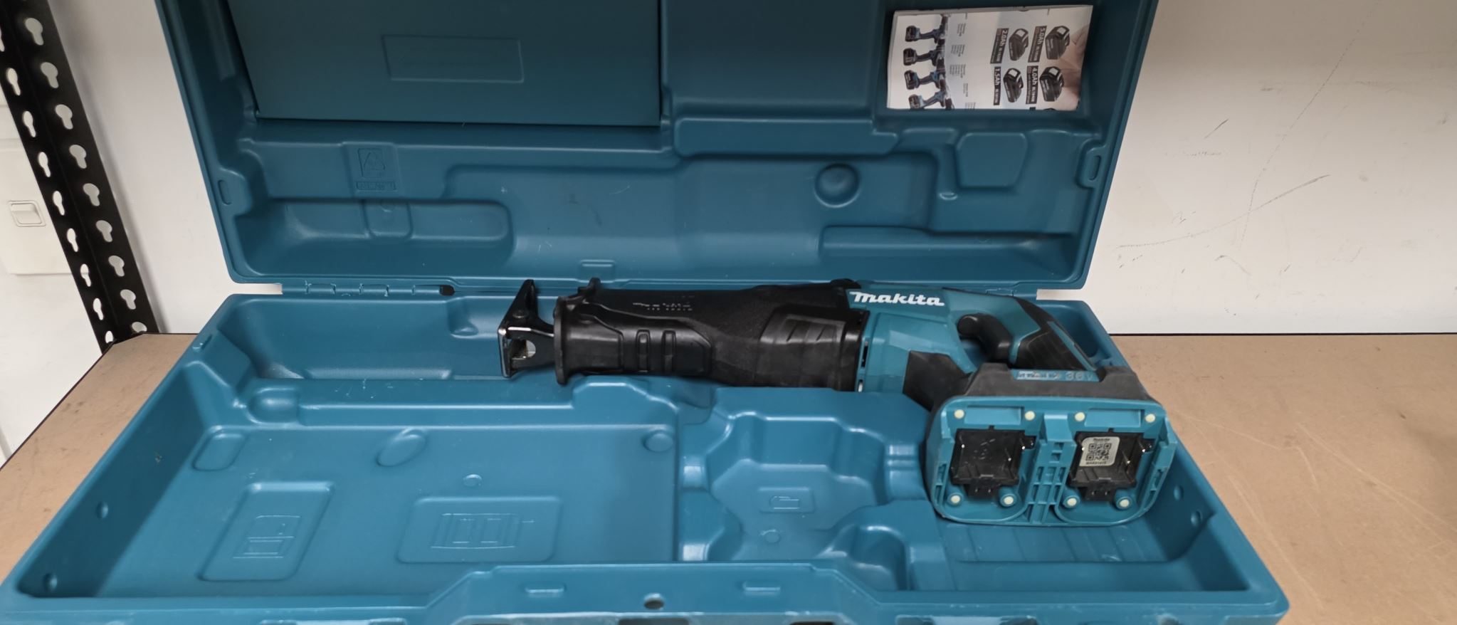 Makita 18Vx2 Brushless Reciprocating Saw Bare Tool Only + Carry Case Ex Demo