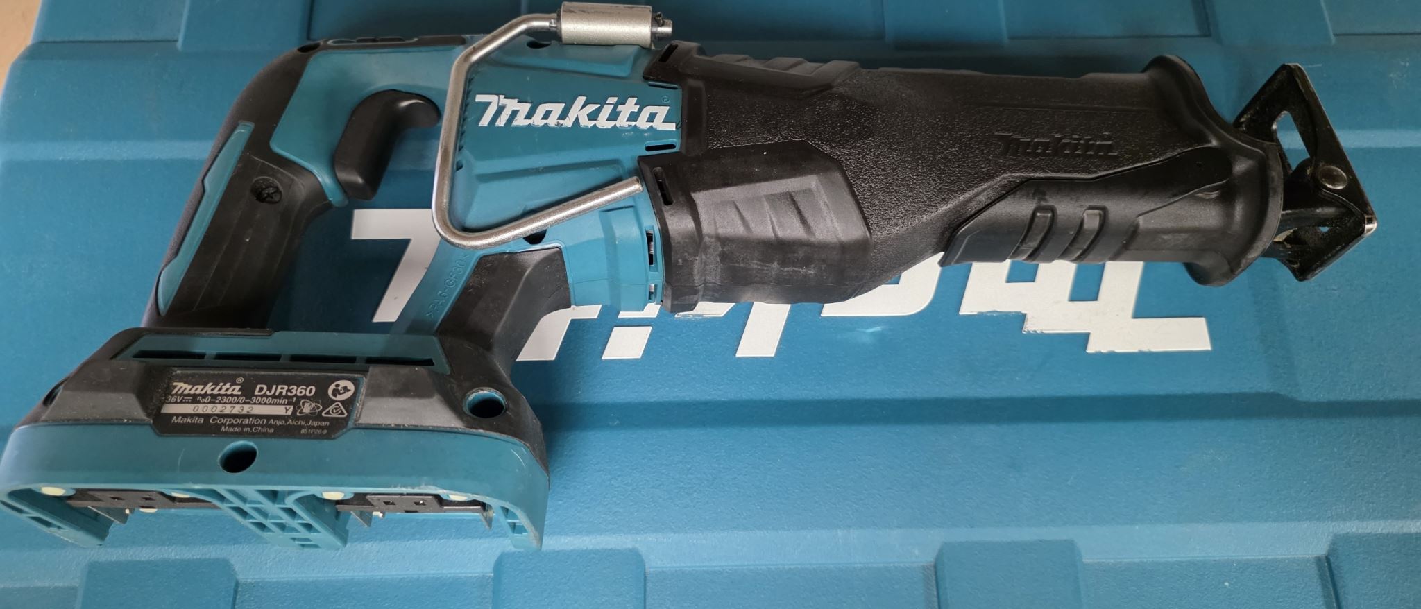 Makita 18Vx2 Brushless Reciprocating Saw Bare Tool Only + Carry Case Ex Demo