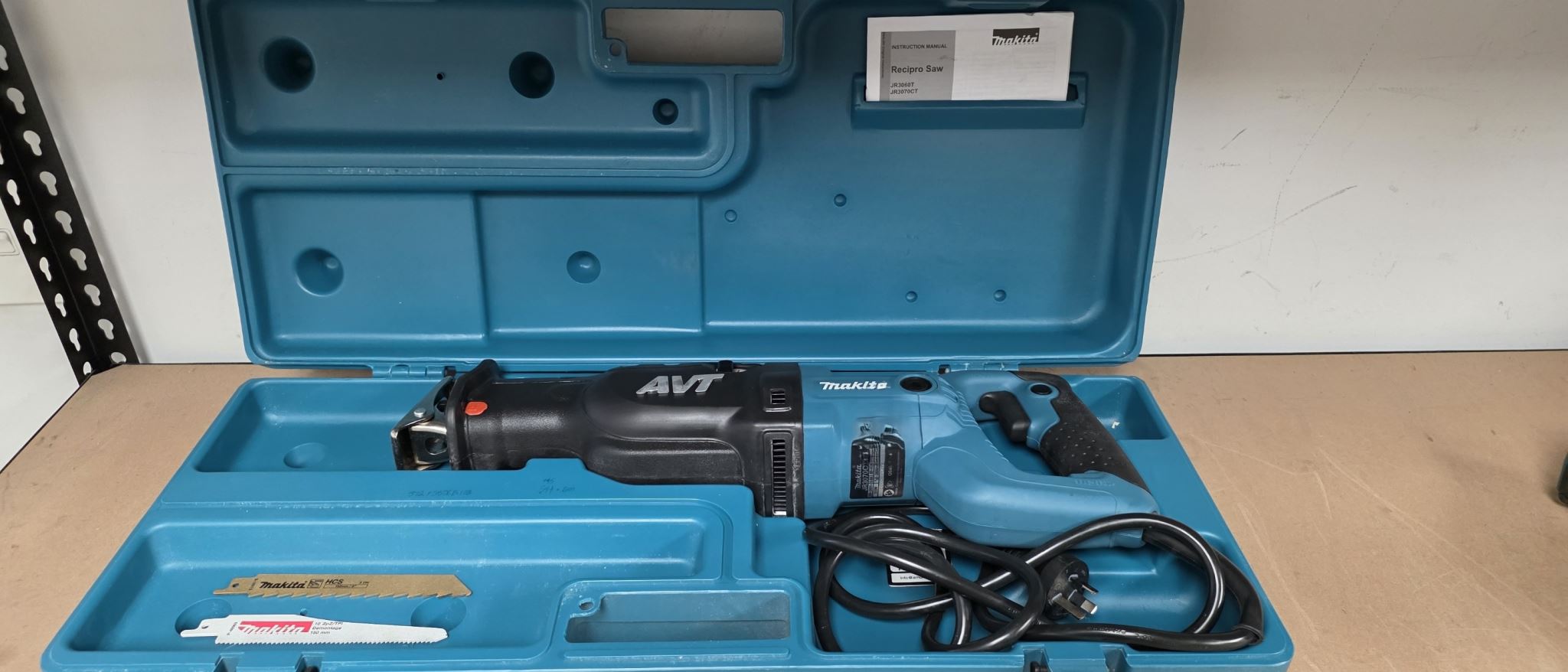 Makita 1510W Heavy Duty Recip Saw Ex Demo