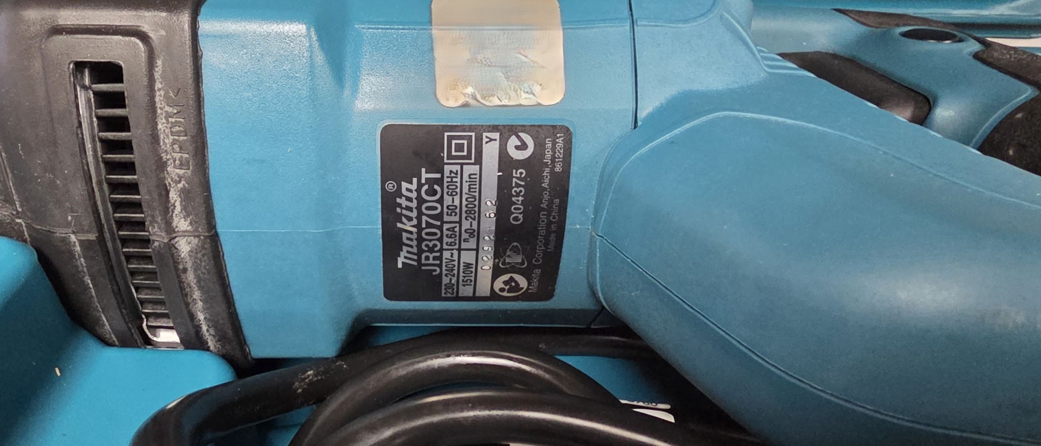 Makita 1510W Heavy Duty Recip Saw Ex Demo