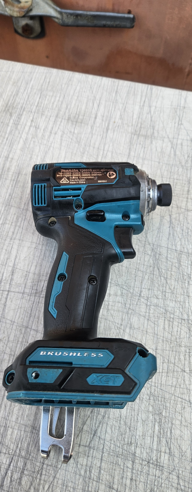 Makita 40Vmax Xgt Brushless Impact Driver 220Nm Ex Demo