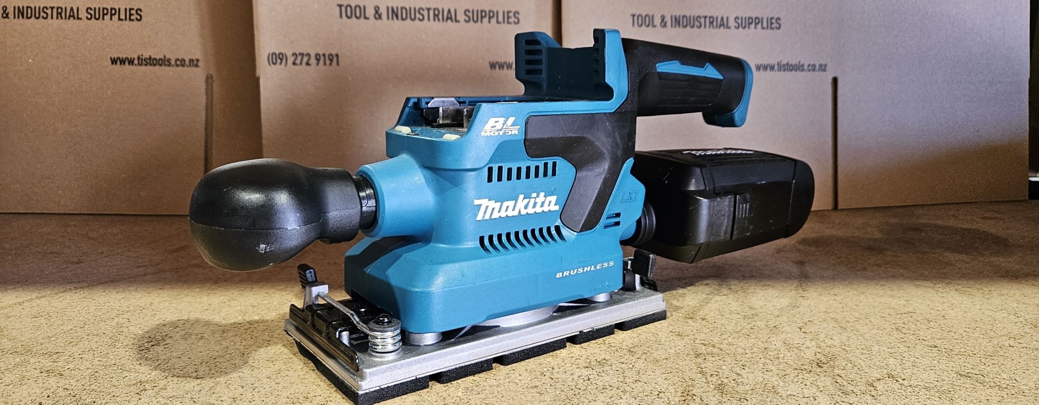 Makita 18V Orbital Sander 1/3 Sheet