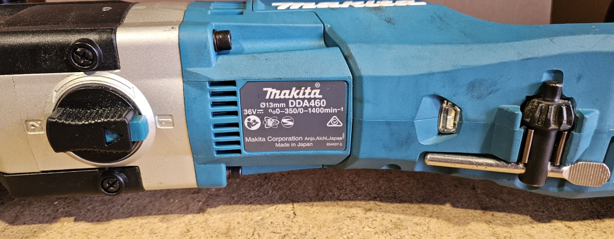 Makita Ex Demo 18Vx2 LXT BL ANGLE DRILL