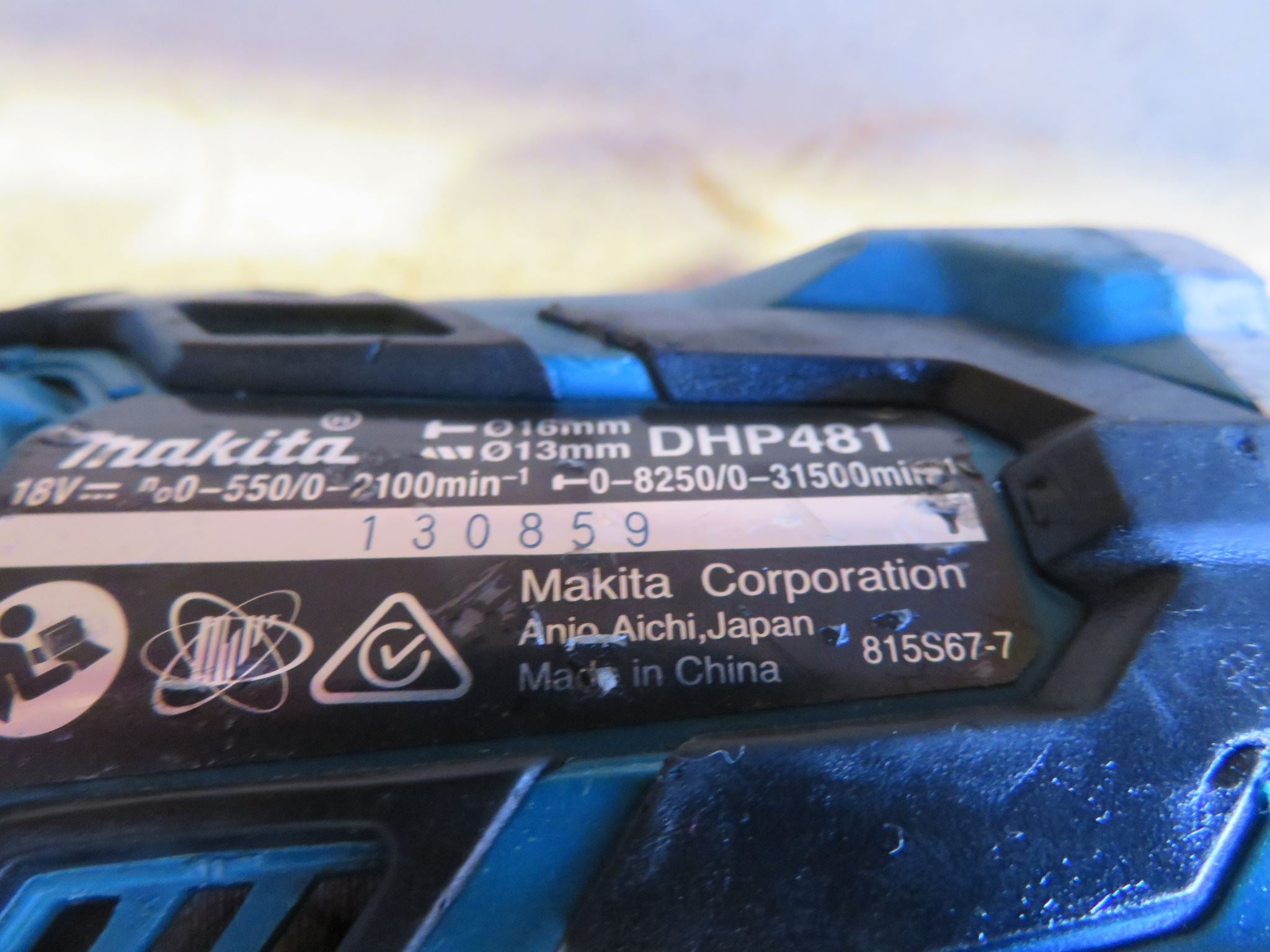 MAKITA 18V LXT BL HAMMER DRILL Ex Demo