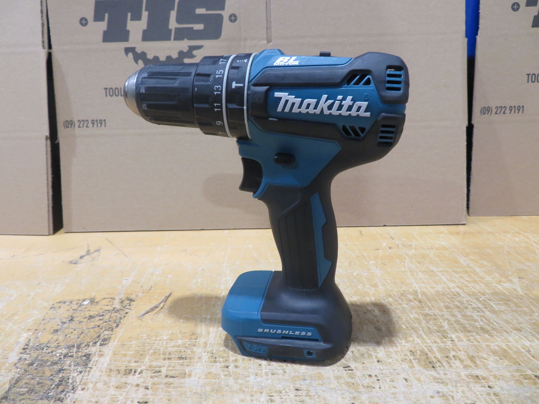MAKITA 18V LXT BL HAMMER DRILL Ex Demo