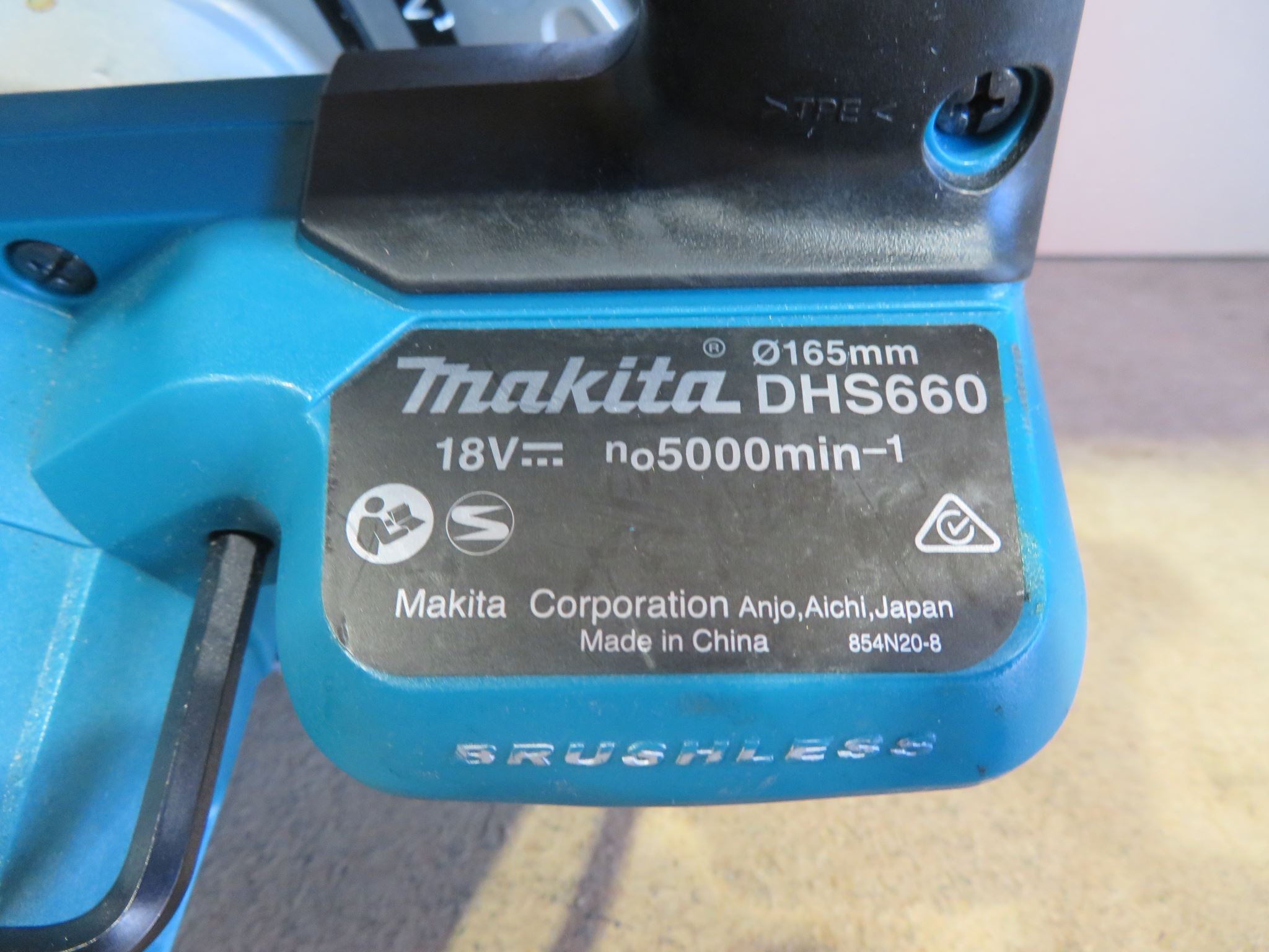 Makita Ex Demo DHS660Z 18V LXT Brushless 165mm Circular Saw