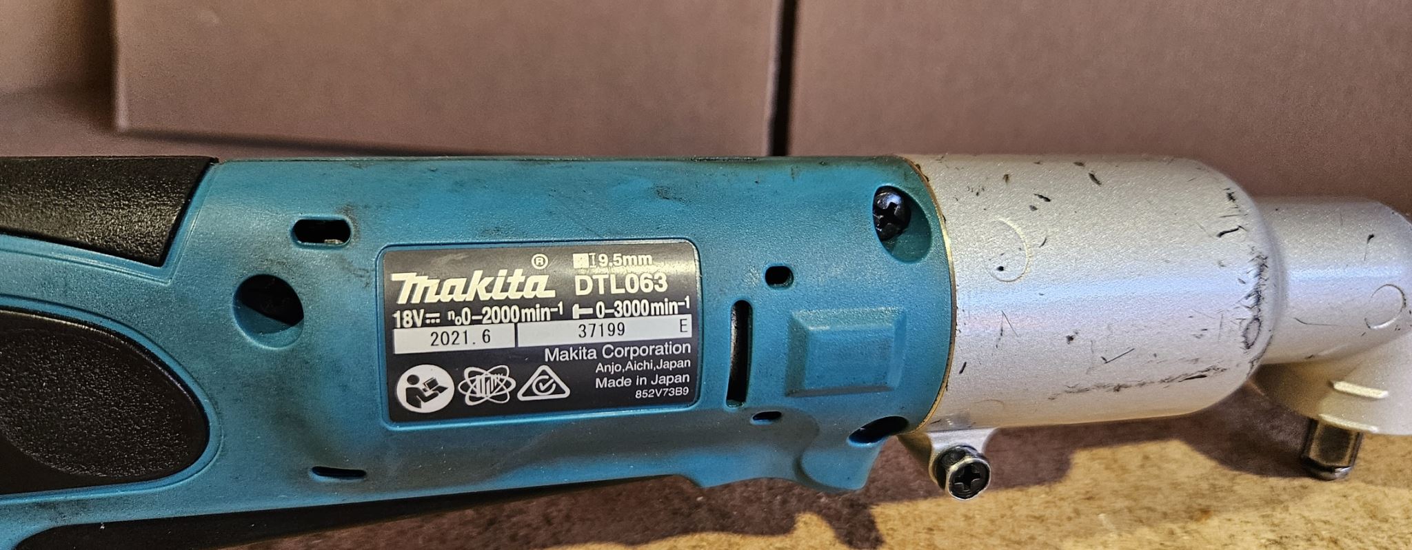 MAKITA 18V LXT ANGLE WRENCH 3/8in Ex Demo