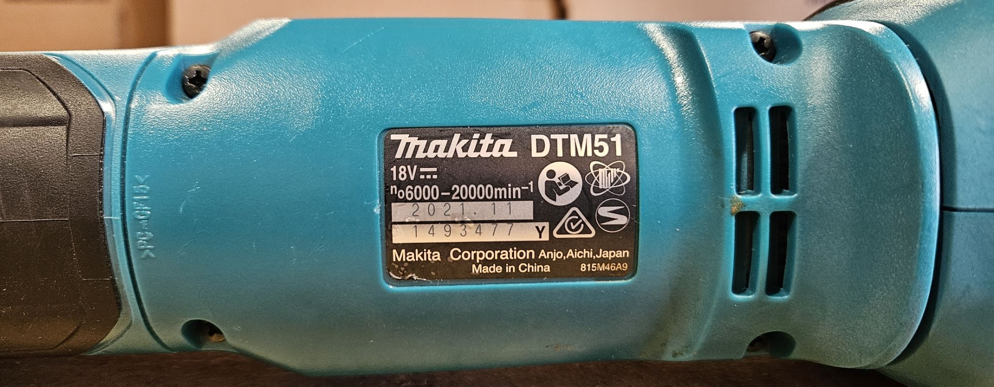 MAKITA EX DEMO 18V LXT MULTITOOL T/LESS