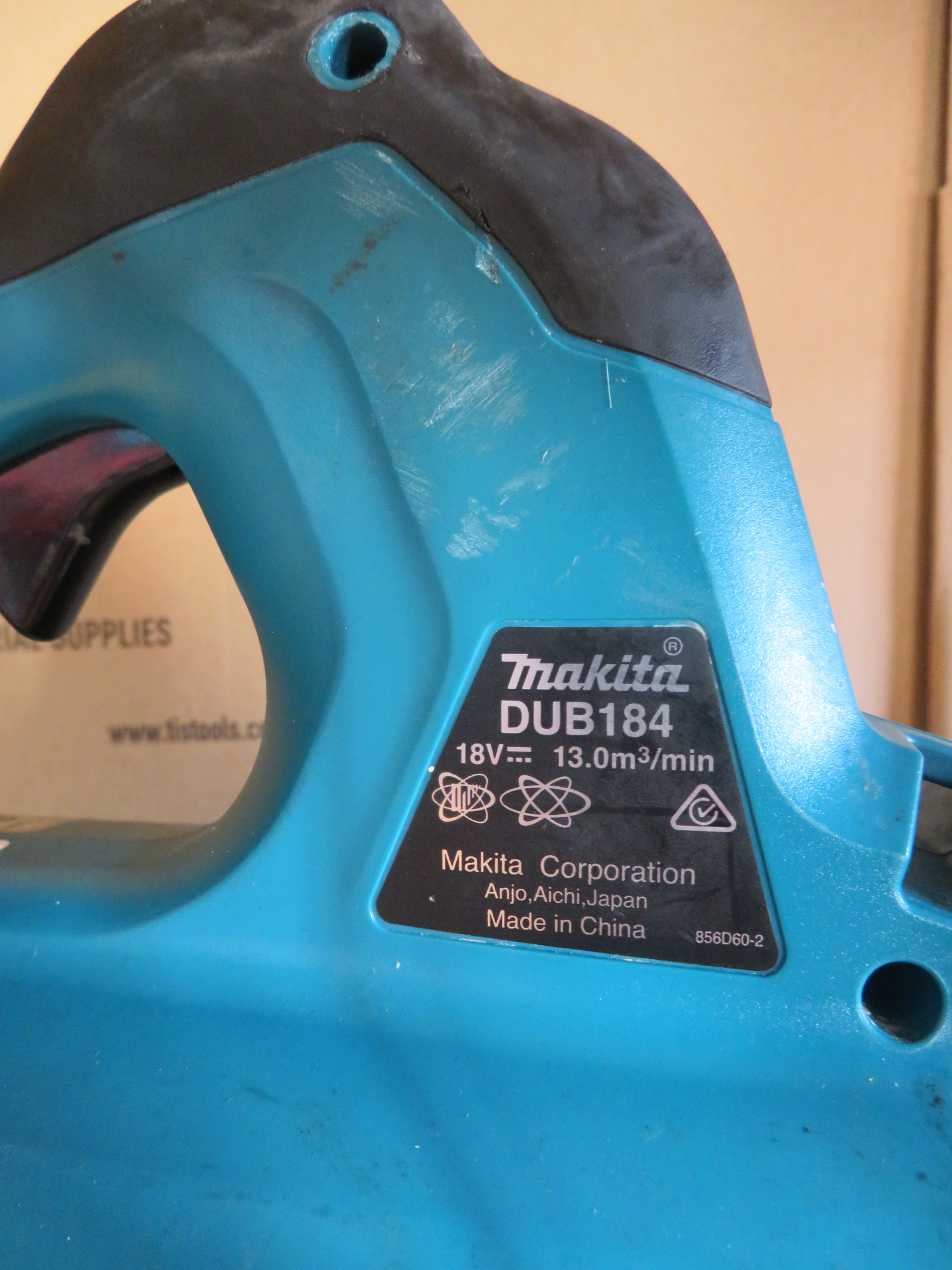 Makita 18V Lxt Bl Blower Ex Demo