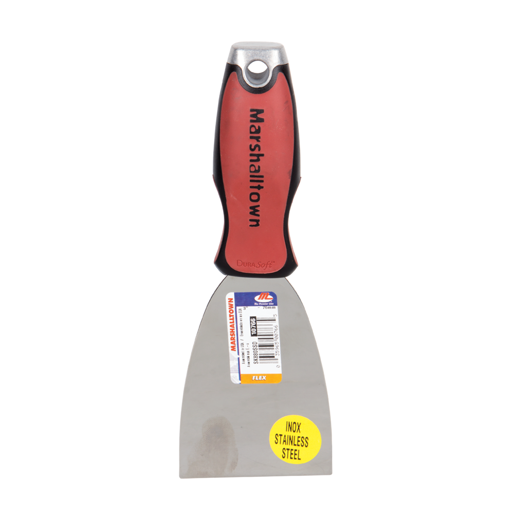 MARSHALLTOWN #SK880SSD 75mm STAINLESS FLEX PUTTY KNIFE-DURASOFT