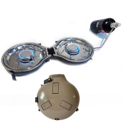 NomadiQ Professional 2 Burner Stove - Urban