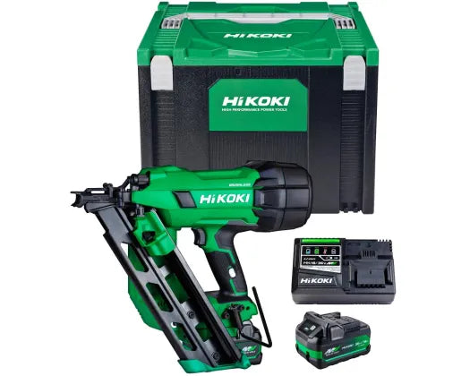 Hikoki 18V Gasless 90mm Framing Nailer Kit