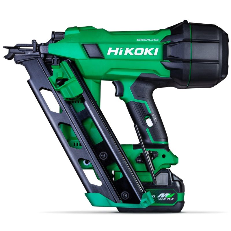 HIKOKI 18V GASLESS 90MM FRAMING & 16GA STRAIGHT BRADDER NAILER COMBO KIT