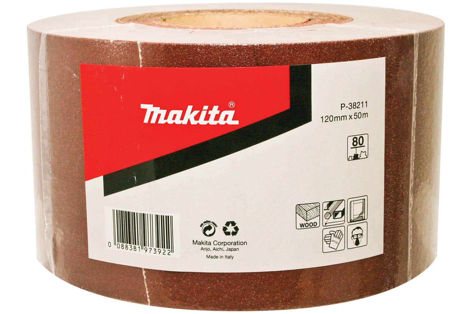 Makita ABRAS SAND ROLL/40# 120MMX50M