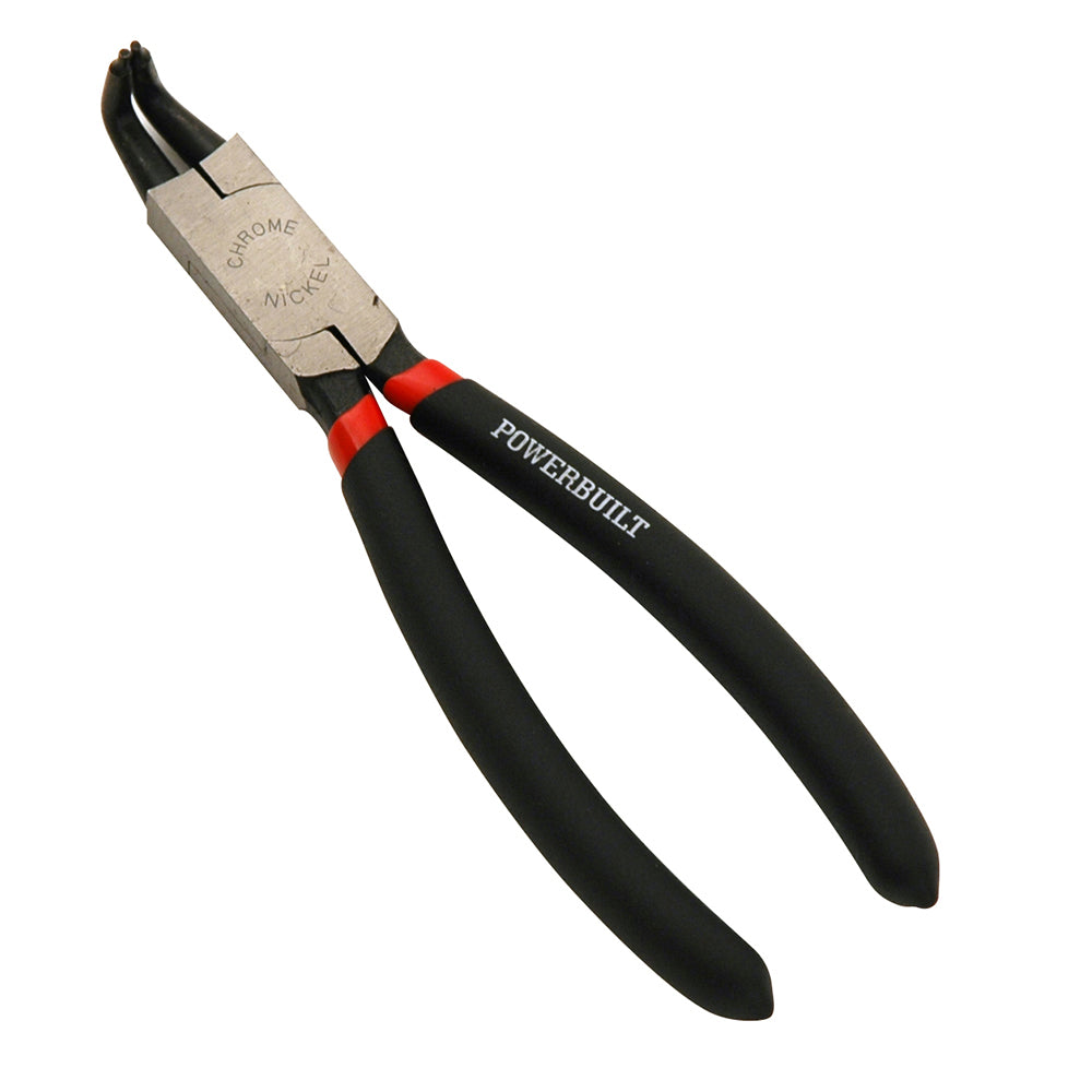 Powerbuilt Straight Nose internal Circlip Plier 175mm 7in