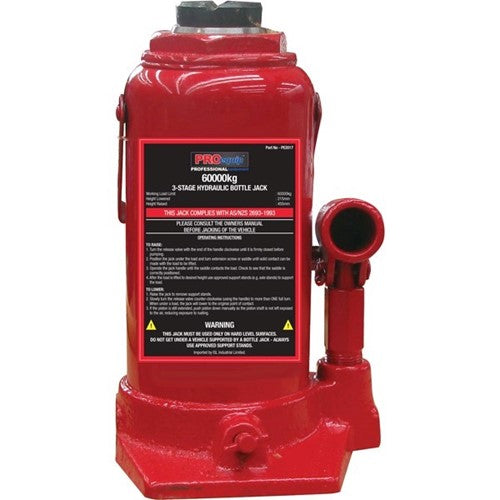 Proequip 6000Kg 3-Stage Bottle Jack