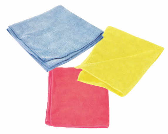 Proequip 24Pc Microfiber Clean-Up Cloths 40Cmx30Cm 4X6Pc