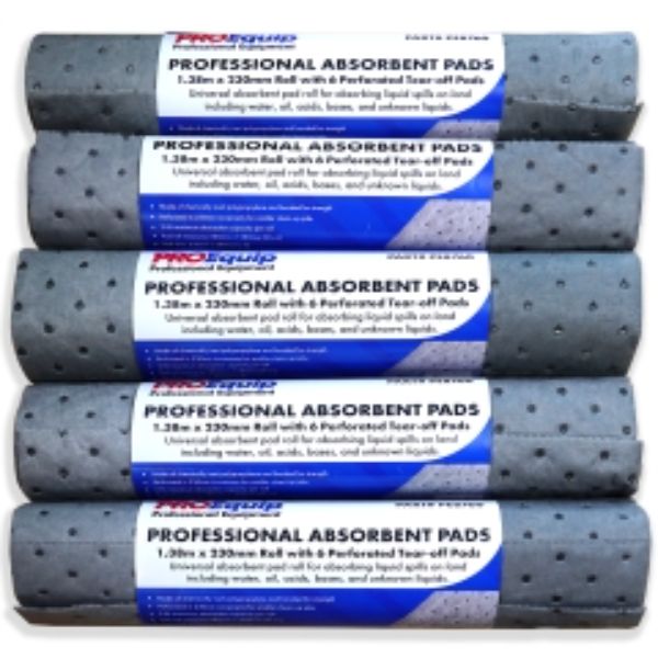 Proequip Absorbent Clean-Up Sheets - 380mm X 230mm