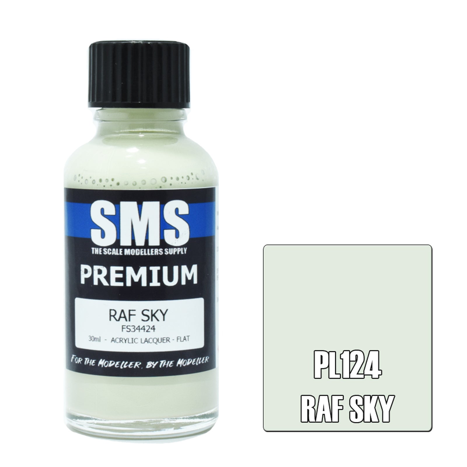 SMS Airbrush Paint 30ML PREMIUM RAF SKY ACRYLIC LACQUER