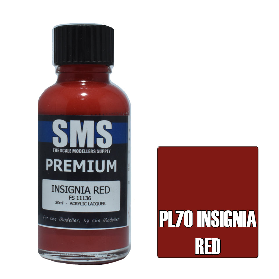 AIR BRUSH PAINT 30ML PREMIUM INSIGNIA RED