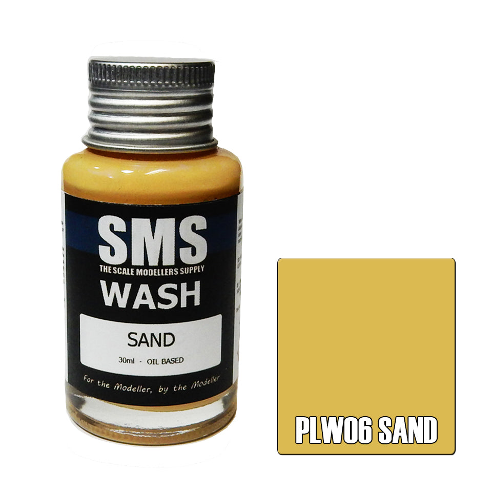SMS Airbrush paint 30Ml Wash Sand Scale Modellers Supply